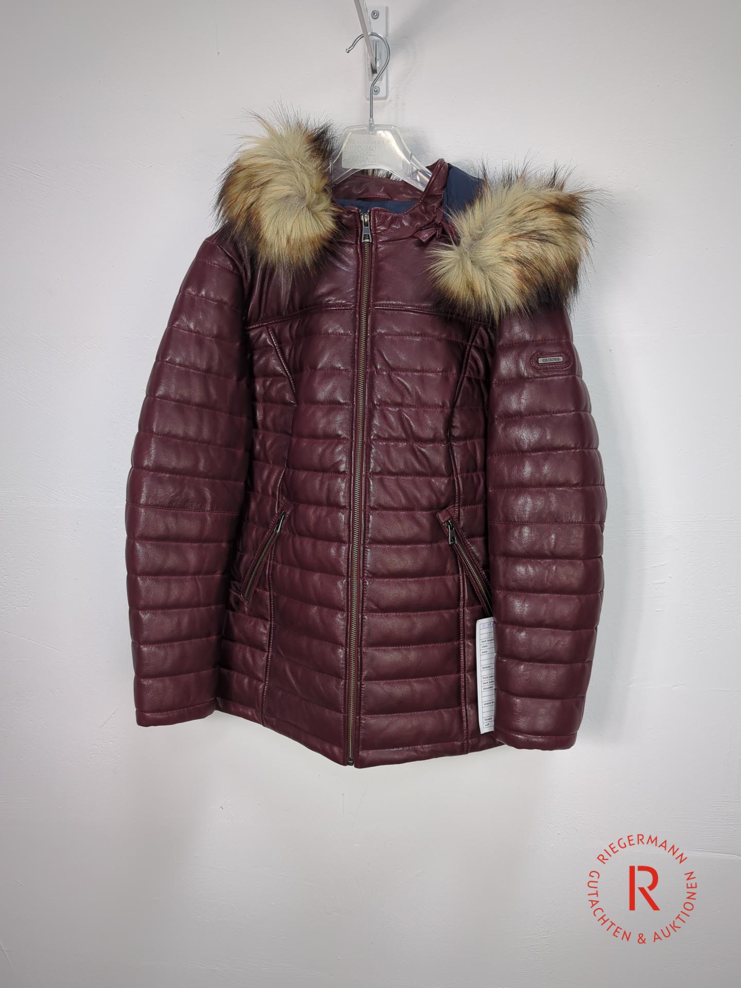 DAMEN LEDERJACKE GRÖSSE 38